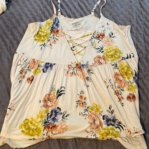 Torrid size 5 floral tank